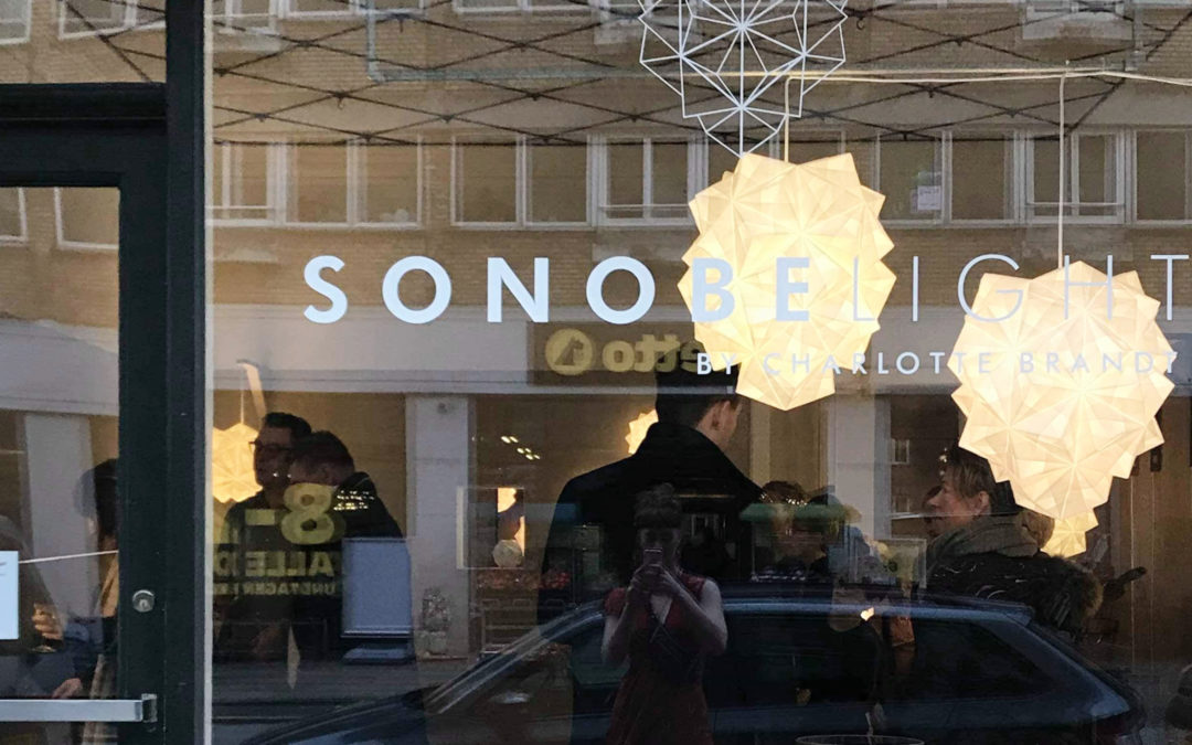 Åbning af Sonobe Light – butik & studio